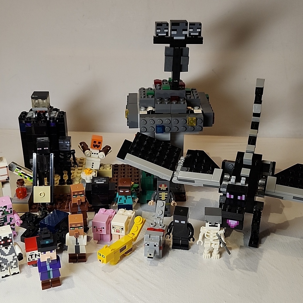 Lego 21151 Minecraft  &  Minecraft Minifigure (Not Lego Bland)